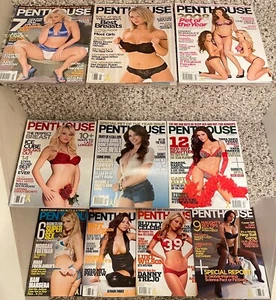 PENTHOUSE Magazine Back Issues January 2006-January 2012 You Pick One - Picture 1 of 10