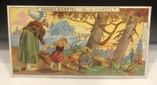 STOLLWERCK Trading Card 1899 Gruppe 114 Hansel & Gretel