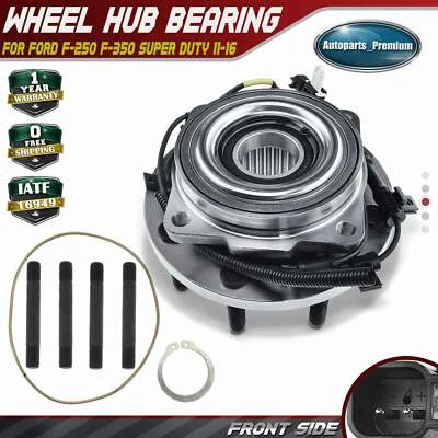 Conjunto de cojinete de cubo de rueda delantero derecho o derecho para Ford F-250 F-350 Super Duty 11-16 Foto 1 de 4