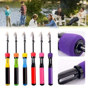 Kids Fishing Pole, Telescopic Fishing Rod, Toddler Collapsible Fishing Rod and; - Picture 1 of 20