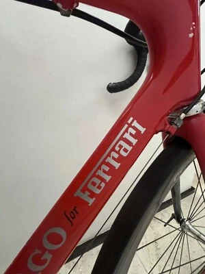 Colnago for Ferrari: Rare & Collectible Limited Edition CF1 Carbon Road Bike - Image 1 of 4