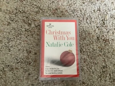 Hallmark Christmas With You CASSETTE TAPE Natalie Cole & Nat King Cole 1998 NEW - Image 1 of 2