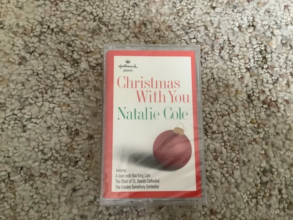 Hallmark Christmas With You CASSETTE TAPE Natalie Cole & Nat King Cole 1998 NEW - Image 1 of 2