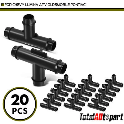 20Pcs Sunroof Cover Tee Connectors for Chevrolet Lumina Pontiac Oldsmobile Nylon - Image 1 of 4