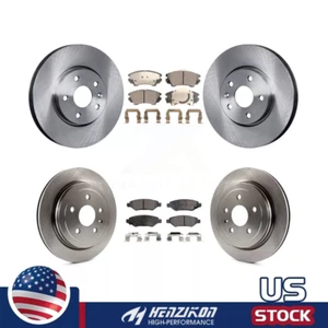 For 2010 2011 2012 2013 2014 2015 Chevy Camaro Front & Rear Rotors + Brake Pads - Picture 1 of 1