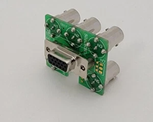 DisplayDevices HD15 Female to 5 BNC Female Adapter Professional Video - 2108 - Picture 1 of 5