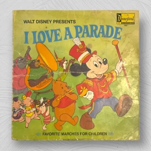 Vtg 1974 Walt Disney Presents I Love a Parade Vinyl L Disneyland Records 1361 - Picture 1 of 7