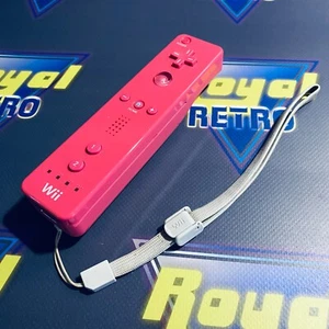 Mando a distancia oficial OEM Nintendo Wii rosa RVL-003 probado - Imagen 1 de 3