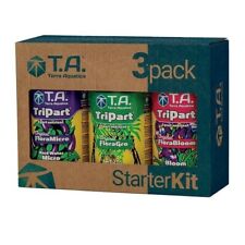 GHE Terra Aquatica TRIPACK FLORA HARD - (SOFT WATER) + GHE pH down für Growbox