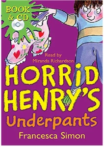 NEW x HORRID HENRY'S UNDERPANTS books with CD HENRY - Imagen 1 de 1