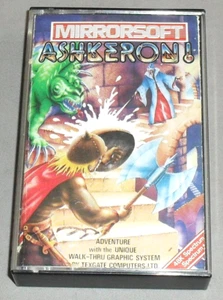 Ashkeron Sinclair 48K 128K ZX Spectrum Video Game Mirrorsoft 1985 RETRO - Picture 1 of 2