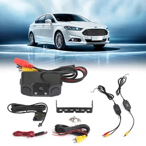 3in1 Wireless Car Rear View Camera Backup Radar Parking Sensor in one Cam - Picture 1 of 12