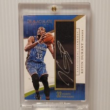 2014-15 Panini Immaculate Collection Kevin Durant Statistical Standout Auto /49