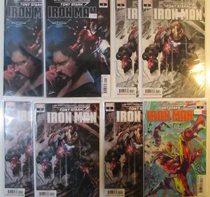 Tony Stark Iron Man Lot of 8 #1 x2, 2 x3, 2 c x2, 3 DC (2018) Comic Books - Picture 1 of 1