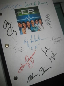 ER Firmado Piloto de TV X10Anthony Edwards George Clooney Eriq La Salle RPNT - Imagen 1 de 1