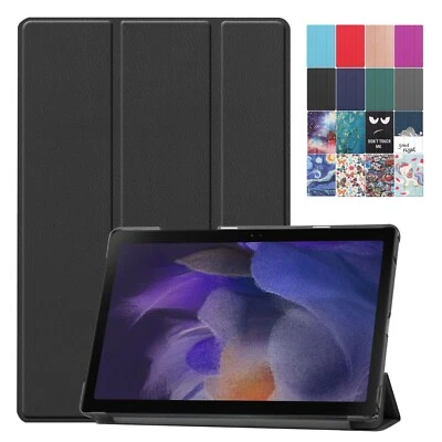 Folio Ultra Slim Leather Smart Case Cover For Samsung Galaxy Tab A7 Lite A8 A9 + - Image 1 of 4