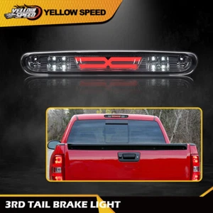 Fit For 2007-14 Silverado Sierra LED 3rd Third Brake Light Cargo Lamp Smoke Lens - Picture 1 of 9