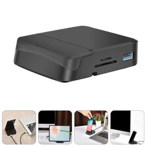 USB Hub Laptop Phone Holder Phone Docking Station USB Ports Expander - Picture 1 of 12