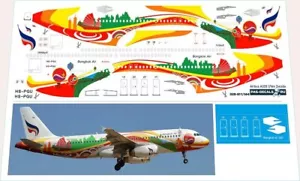 Airbus A320 Bangkok Air 1/144 PAS-CALCOMANÍAS 320-61 - Imagen 1 de 1