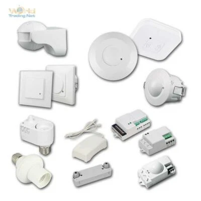 WORLD-TRADING-NET Radar Bewegungsmelder Microwellen HighTech Sensor-Schalter zB für LED PIR Melder