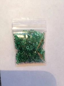 6cts Natural Colombian emeralds 1-3mm-Round Cut Green Loose Faceted Lot - Picture 1 of 8