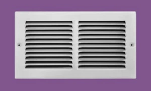 Everbilt 12" X 6" Steel Cold Air Return Grille White Powder Coat - Picture 1 of 12