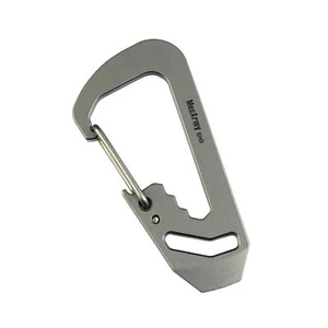 MeCarmy EH3 EDC Carabiner, Keychain,Pry Bar,Hex Wrenches,Bottle Opener, Titanium - Picture 1 of 7
