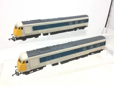 Triang/Hornby R555C OO Gauge BR Blue/White Pullman 2 Car DMU (Unboxed) - Image 1 of 3