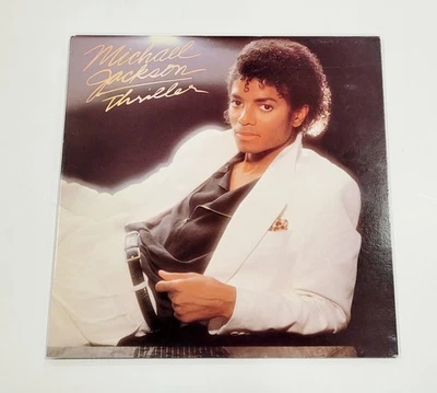 Michael Jackson - Thriller - 1982 Vinyl LP Gatefold Album 38112- free shipping - Image 1 of 4