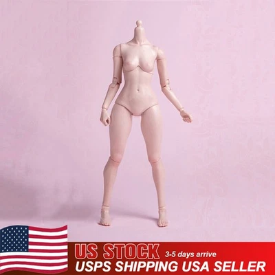 USA Worldbox AT202 1:6 Female Action Figure Body 12in Pale Skin Flexible Soldier - Image 1 of 4