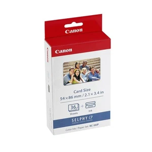 Paper for Canon SELPHY CP1500 - KC-36IP Genuine Canon Ink + Paper Set (54 x 84mm - Bild 1 von 4