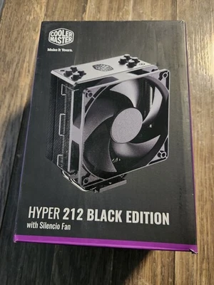 Cooler Master Hyper 212 Black Edition RGB 120mm CPU Air Cooling Fan - Image 1 of 3