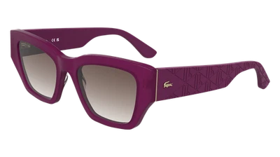 LACOSTE L6053S 526 OPALINE CYCLAMEN 52/19/140 FEMALE Sunglasses — 第 1/3 张图片