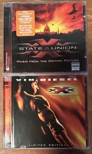 XXX & XXX State Of The Union 2 CD Soundtrack Lot Vin Diesel - Picture 1 of 4