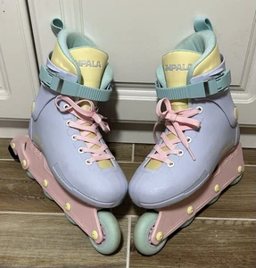 IMPALA FAIRY FLOSS LIGHTSPEED INLINE SKATES WOMEN'S Size 6 Pastel Colors (No Box - Picture 1 of 6