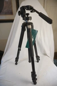 Swarovski Optik Tripod 1 with Manfrotto Tilt Pan Head Italy - Picture 1 of 12