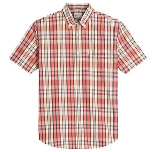 BEN SHERMAN IRREGULAR CERISE PINK CHECK SHIRT 1012457 - Picture 1 of 8