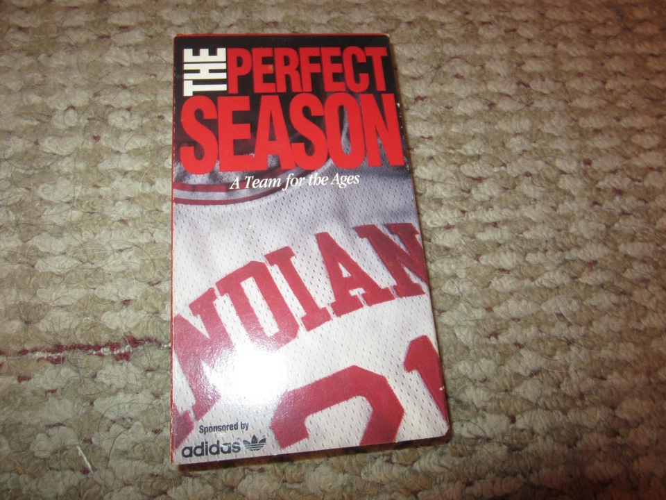 The Perfect Season 1976 Indiana Hoosiers Undefeated Basketball VHS Tape IU NCAA  - Image 1 of 4