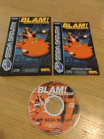 Sega Saturn BLAM! Machinehead - PAL - Complete With Manual