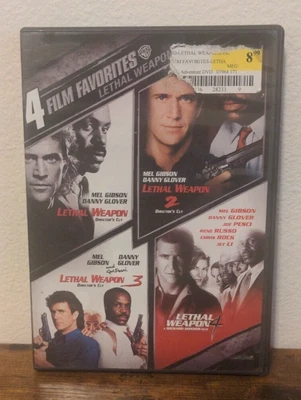 Lethal Weapon Collection 1,2,3,4 (DVD, 2007, Widescreen) - Classic Action Series - Image 1 of 4
