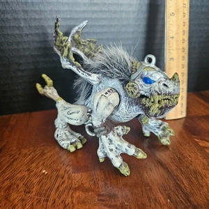 Mega Bloks Fire & Ice Dragons 9879 Krystal Wars Vorgan White Dragon w/ Wings Fur - Picture 1 of 7