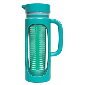 Primula Flavor Pure 1.6 Qt. Borosilicate Glass Infusion Pitcher, Opaque Teal - Picture 1 of 1