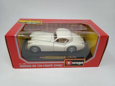 Bburago Jaguar XK 120 Roadster (1948) - Die Cast Metal Cod. 1508 Scala 1/24  - Immagine 1 di 4