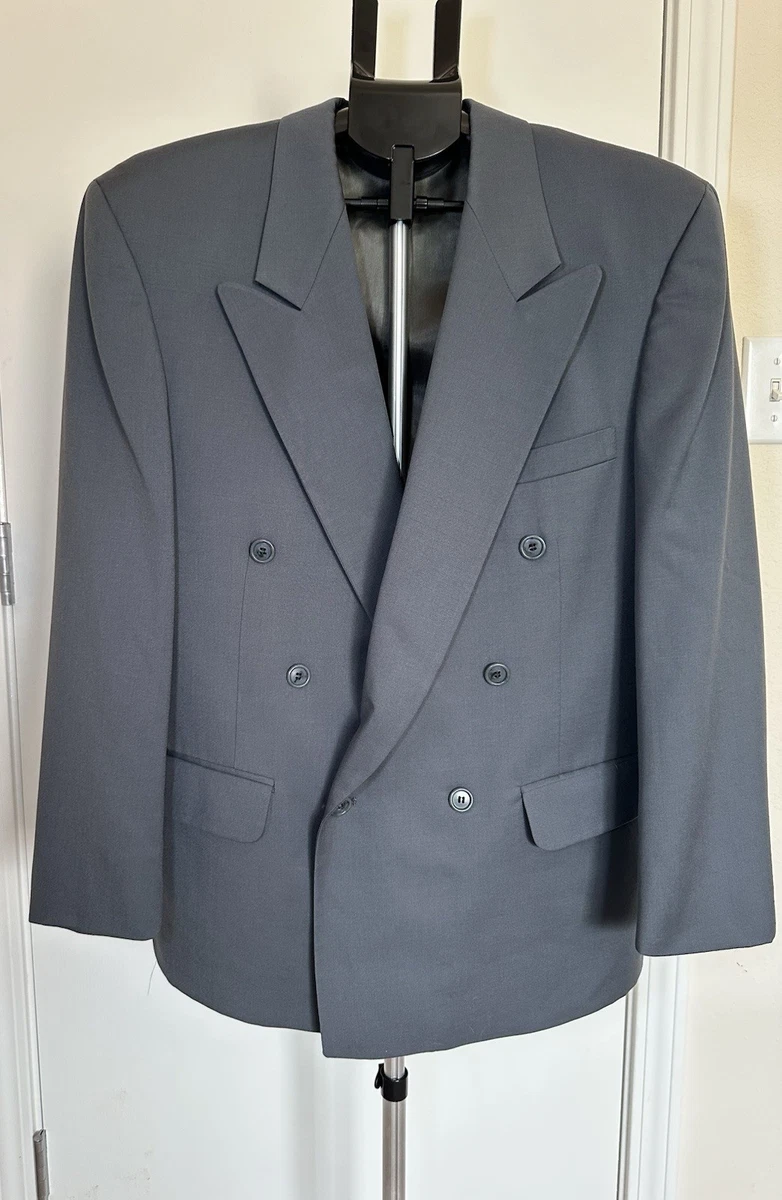 Vintage Double Breasted Suit In Men's Vintage Suit Jackets