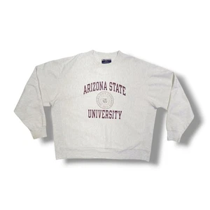Vtg Champion Reverse Weave Arizona State University Crew Neck Sweatshirt Size XL - Picture 1 of 20