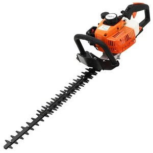 Orange 722mm Petrol Hedge Trimmer, Steel & Plastic, Double-Sided Blade - Picture 1 of 5