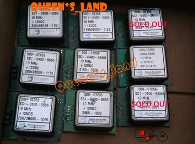 1×Wenzel 10MHz 12V 500-07268 SC-Cut Sine Wave MV200 OCXO Crystal Oscillator - Image 1 of 2