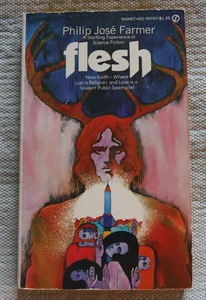 Flesh paperback book by Philip Jose Farmer Signet 1969 - Bild 1 von 7