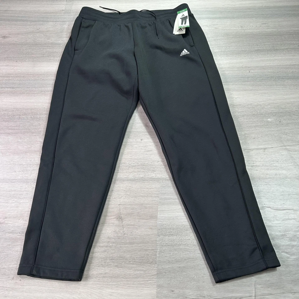 Adidas Women’s Fleece Tapered Pants Joggers Sweatpants Size 2XL Black JN6880