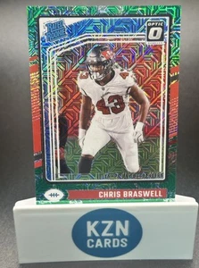 2024 Donruss Optic Choice Chris Braswell RC Dragon Scale Prizm 14/24 - Picture 1 of 2
